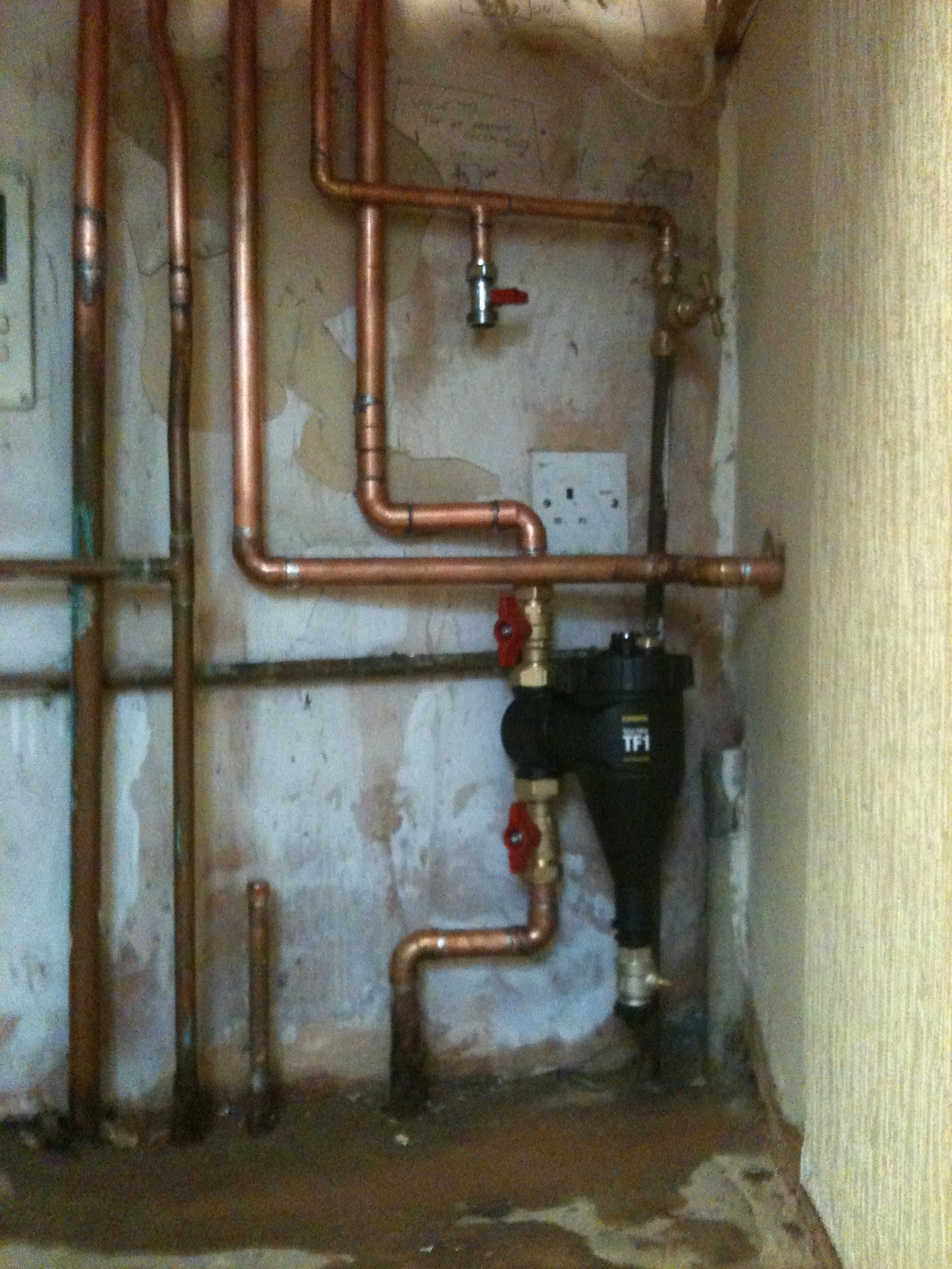 sludge in central heating IG10